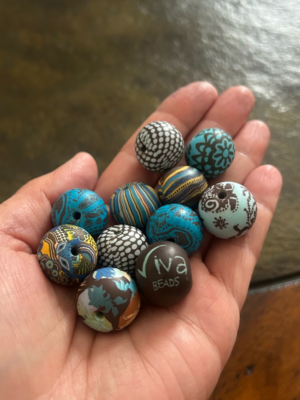 ART & CRAFT Viva Beads Mixed Pattern Loose Beads